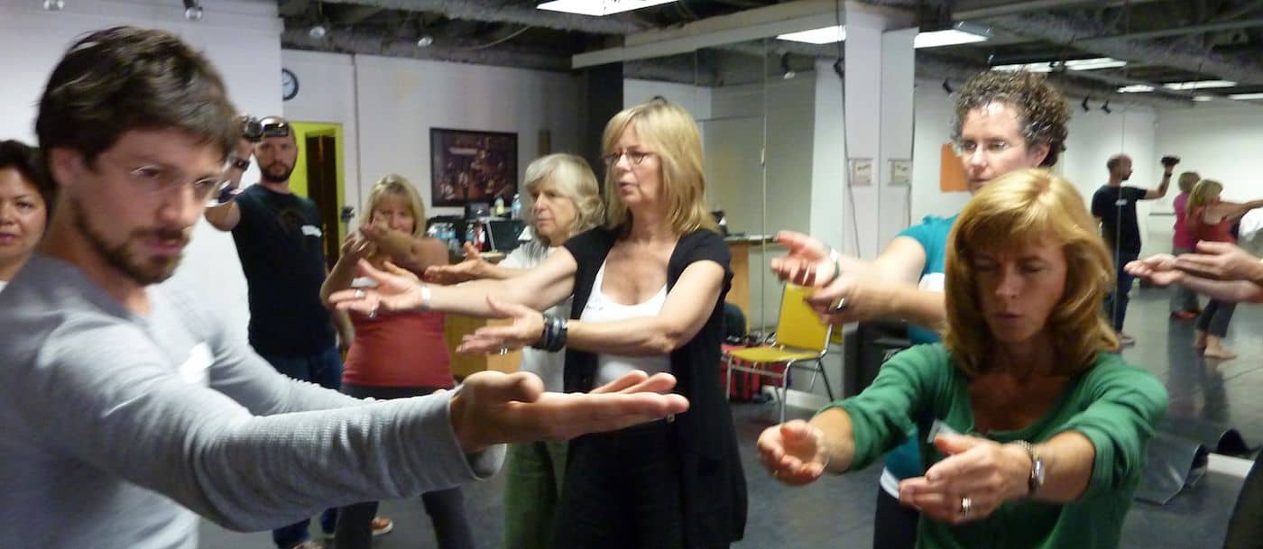 Dylan Newcomb Teaching An UZAZU Level 1 Workshop In Vancouver 2009